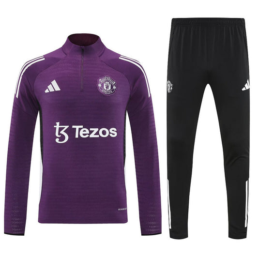 Fato de Treino Manchester United Roxo - 25/26
