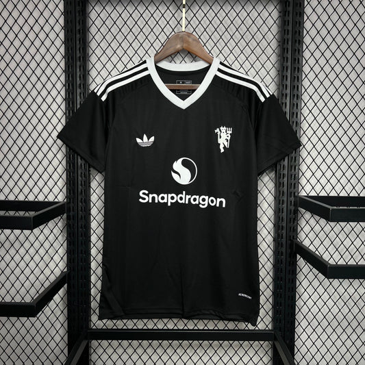 Camisola Manchester United Guarda-Redes Preta - 24/25