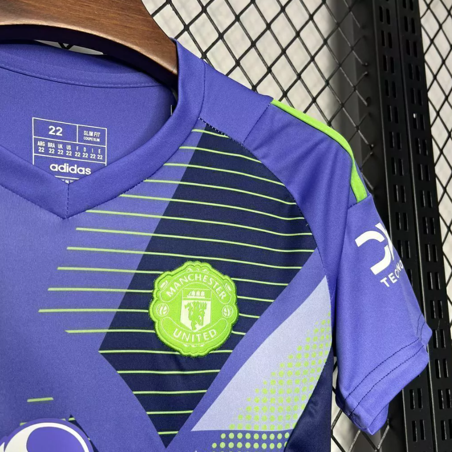 Kit Criança Manchester United Guarda-Redes - 24/25