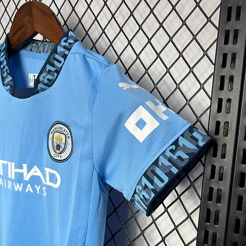 Kit Criança Manchester City Principal - 24/25