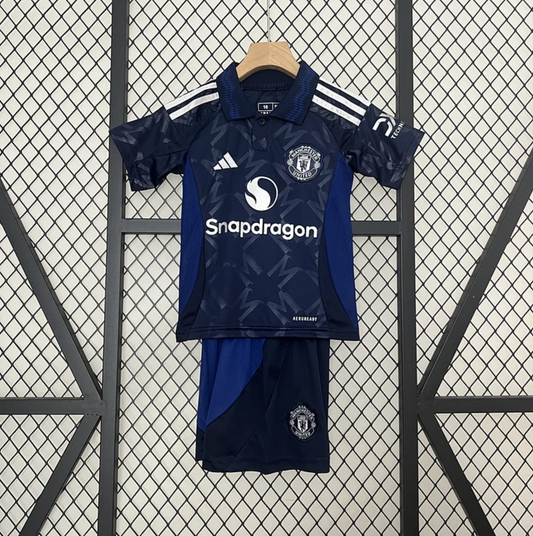 Kit Criança Manchester United Secundária - 24/25