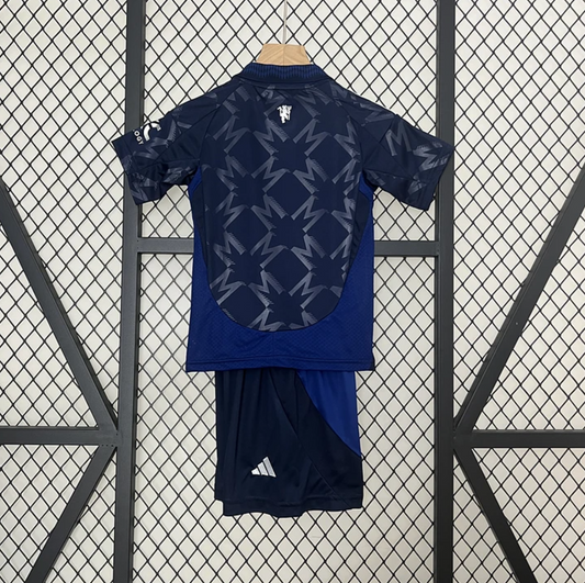 Kit Criança Manchester United Secundária - 24/25