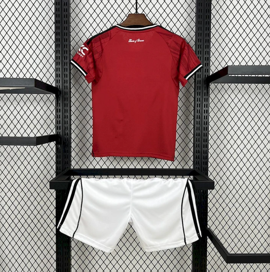 Kit Criança Manchester United Principal - 25/26