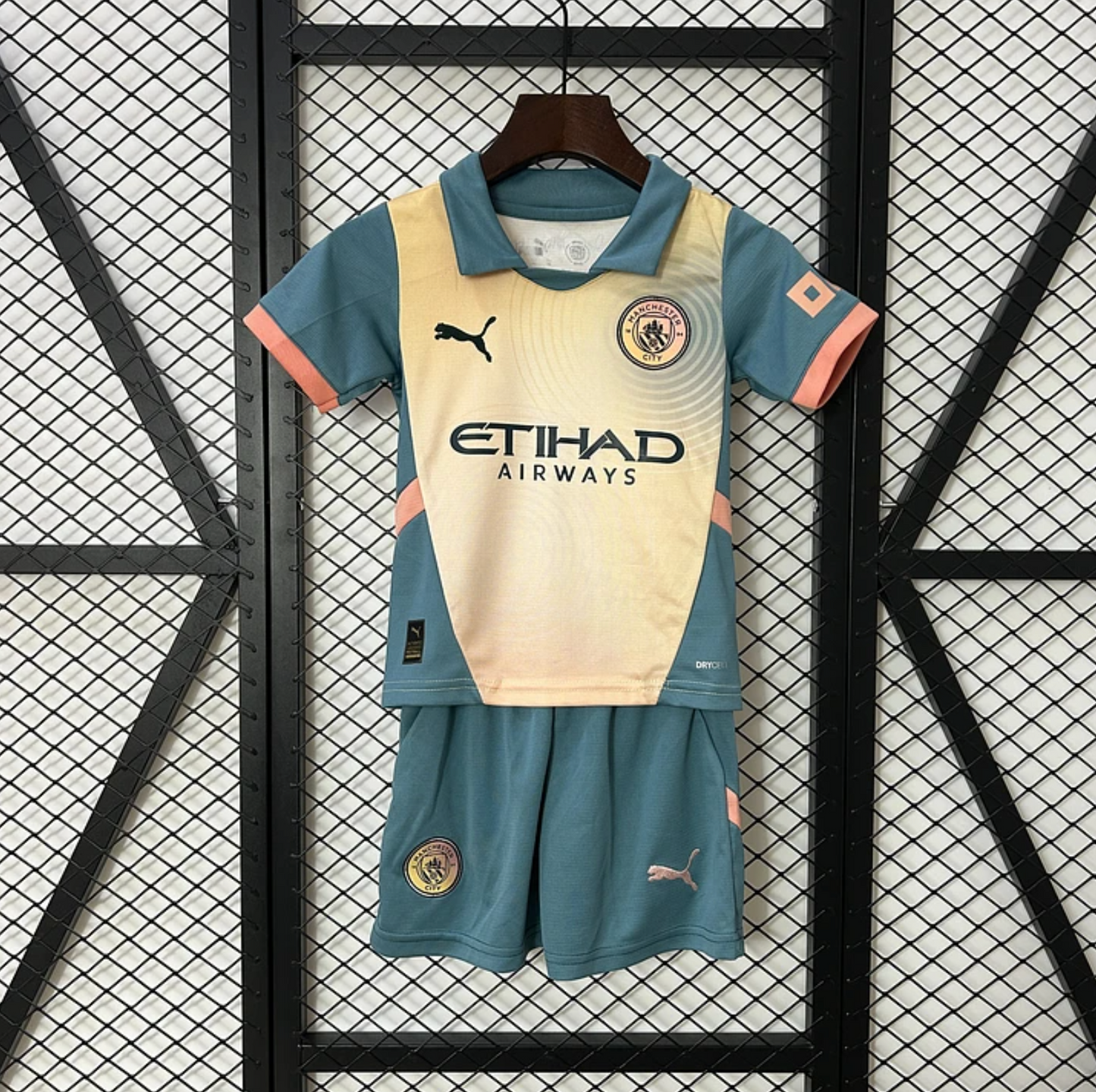 Kit Criança Manchester City Alternativa - 24/25