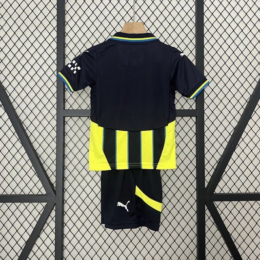 Kit Criança Manchester City Secundária - 24/25