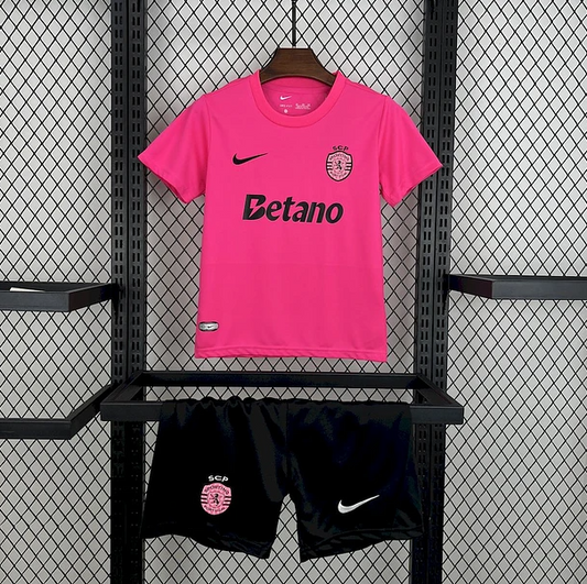 Kit Criança Sporting CP Rosa - 24/25
