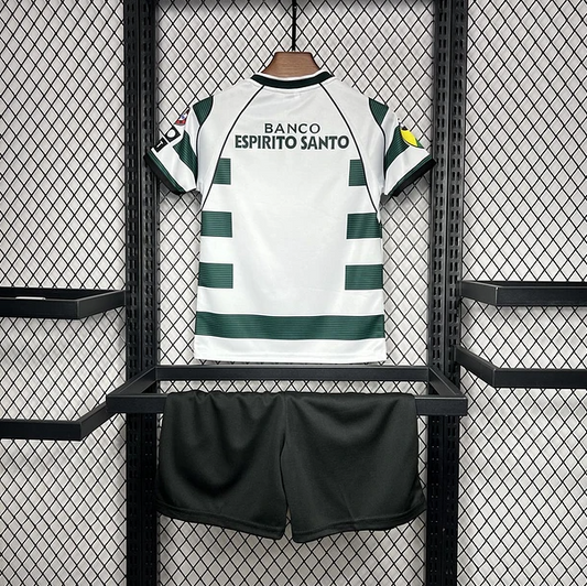 Kit Criança Sporting CP Retro - 01/02
