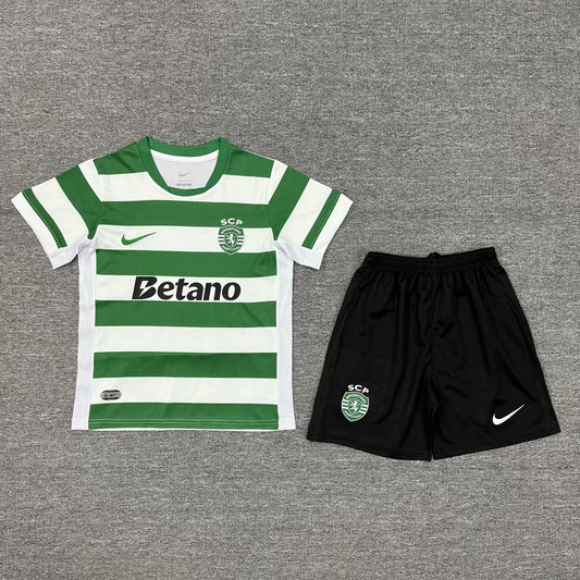 Kit Criança Sporting CP Principal - 25/26