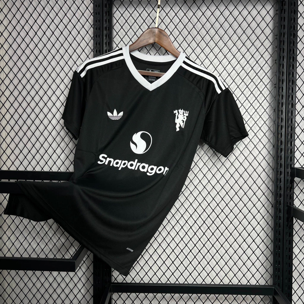 Camisola Manchester United Guarda-Redes Preta - 24/25