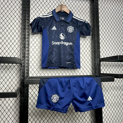 Kit Criança Manchester United Secundária - 24/25