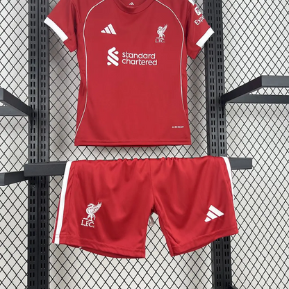 Kit Criança Liverpool Principal - 25/26