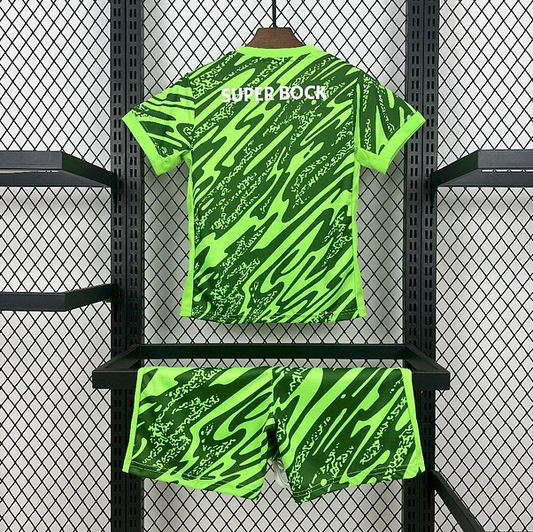 Kit Criança Sporting CP Guarda-Redes Verde - 25/26