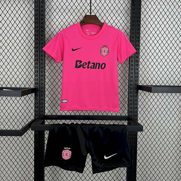 Kit Criança Sporting CP Rosa - 24/25